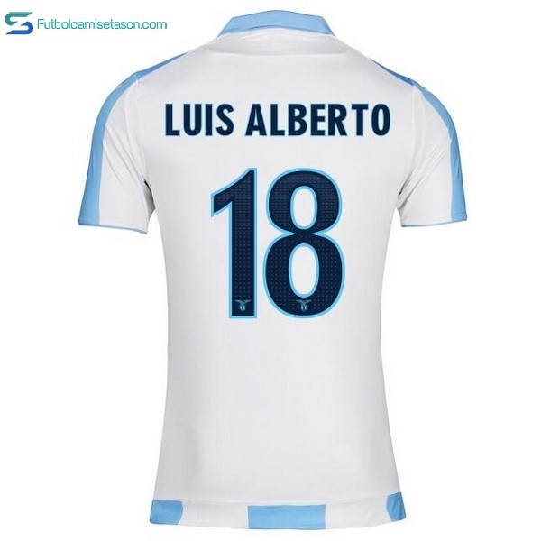 Camiseta Lazio 2ª Luis Alberto 2017/18